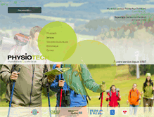Tablet Screenshot of physiotech.ca